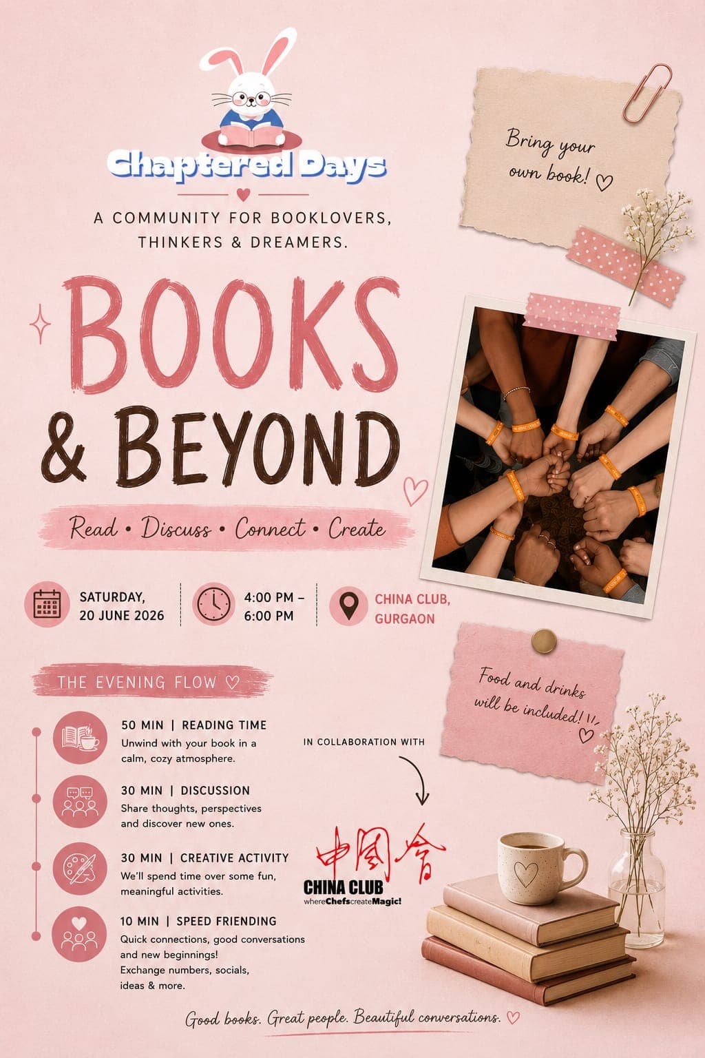 Books & Beyond invite